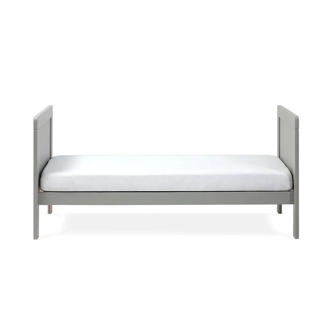 Silver Cross Devon Cot Bed - Grey