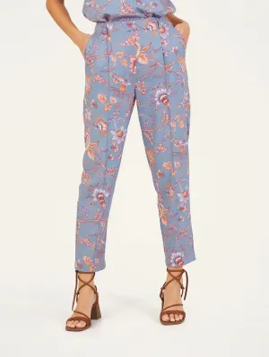 Spring Floral Tencel Pant