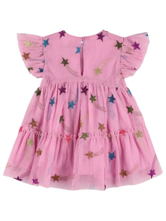 Stella McCartney Kids   Embroidered tulle dress 