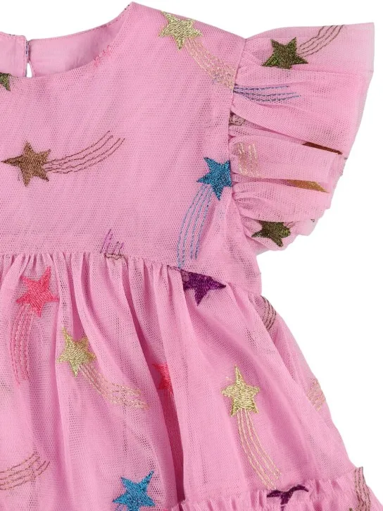 Stella McCartney Kids   Embroidered tulle dress 