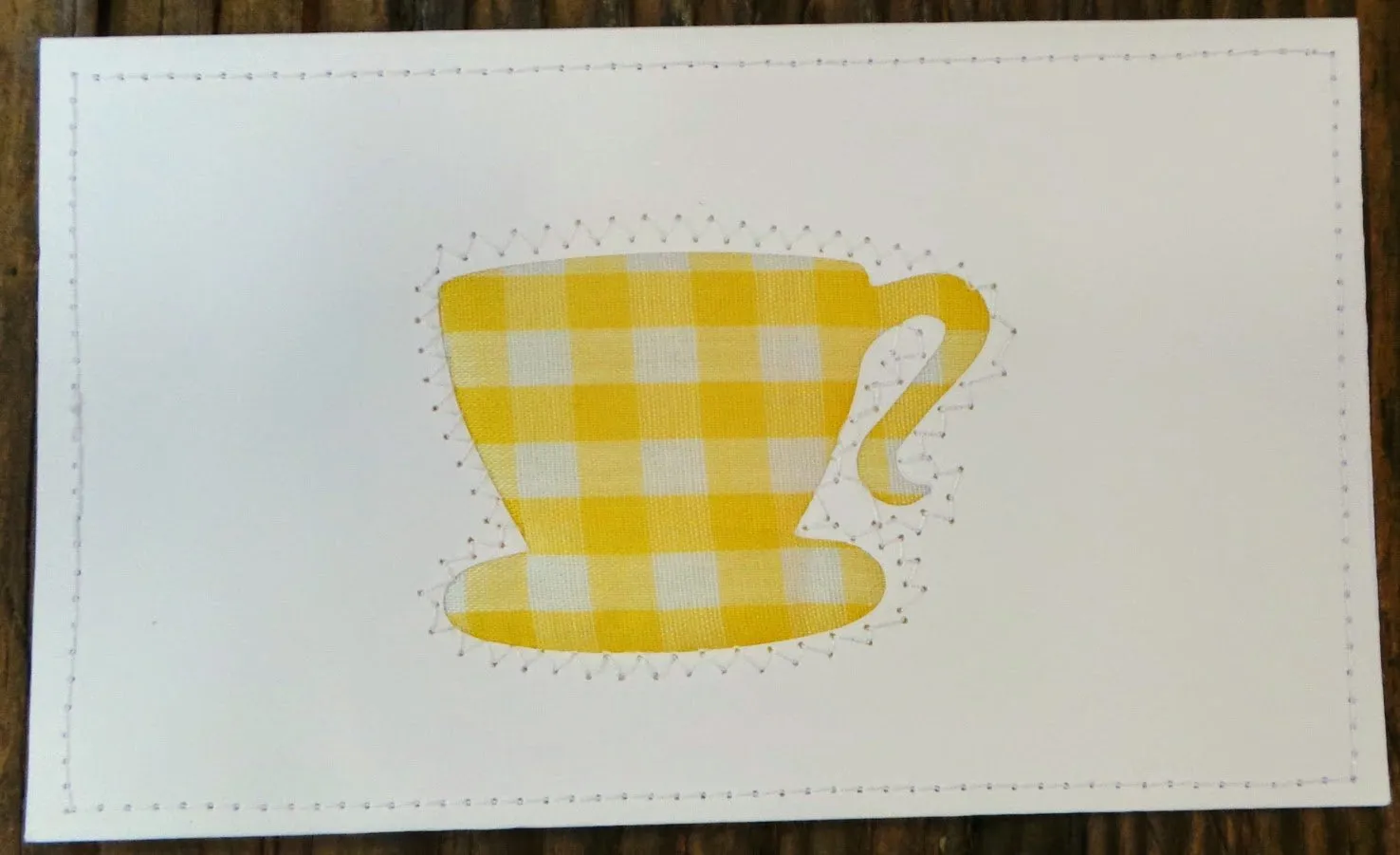 Teacup Quilted Card
