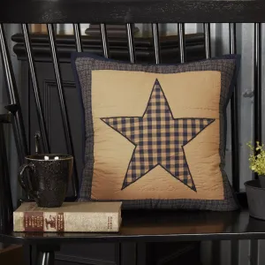 Teton Star Quilted Pillow 16" Filled