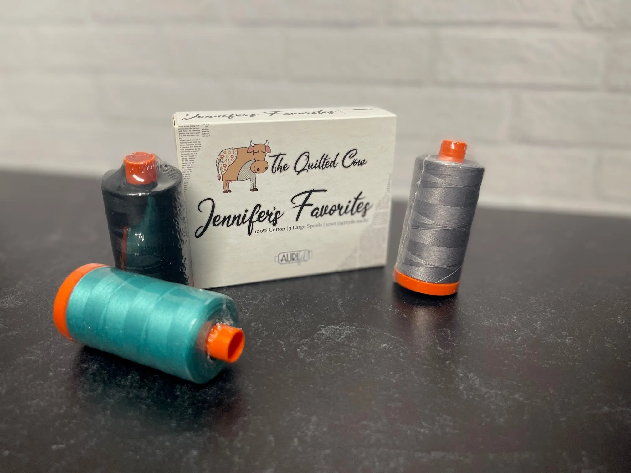 The Quilted Cow Aurifil Collection of Thread