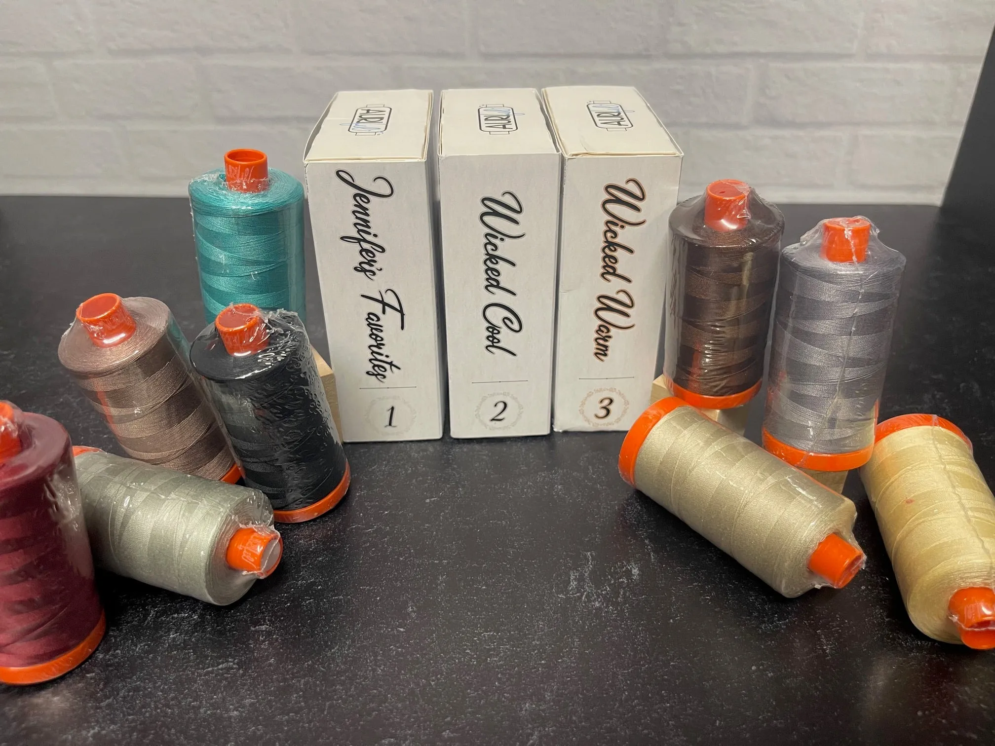 The Quilted Cow Aurifil Collection of Thread