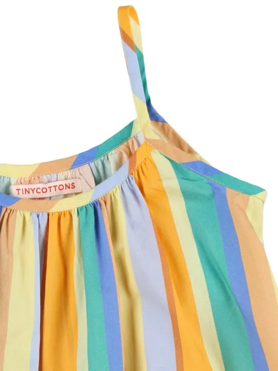 Tiny Cottons   Striped print organic cotton dress 