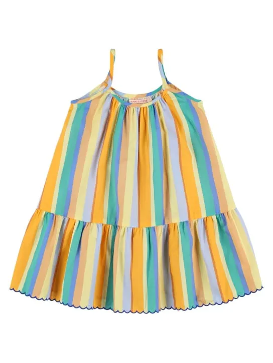 Tiny Cottons   Striped print organic cotton dress 