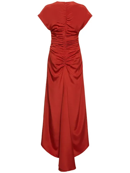 TOVE   Neveah silk blend long dress 