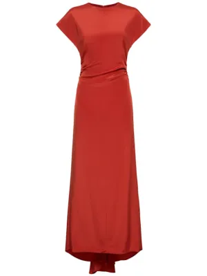 TOVE   Neveah silk blend long dress 