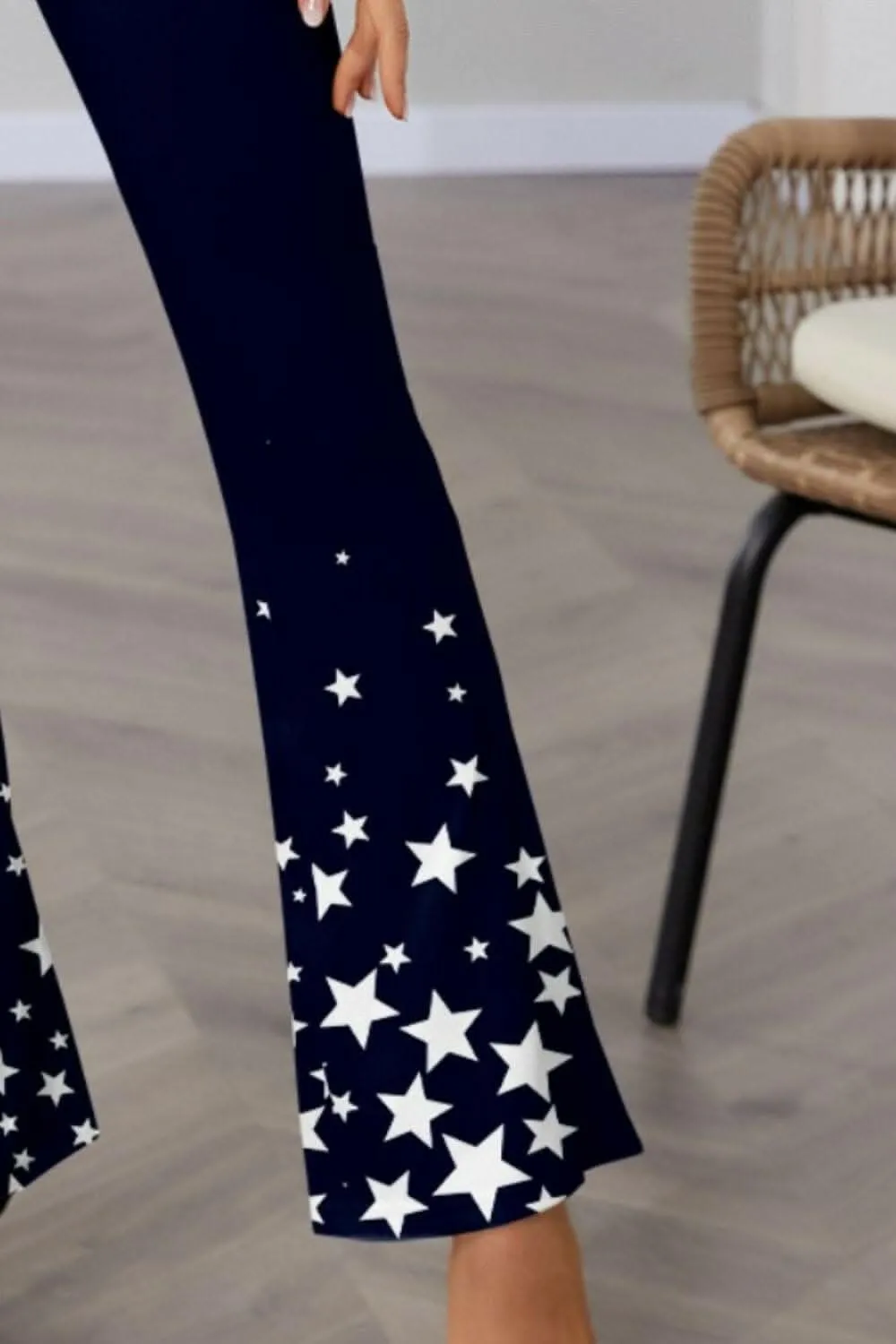 Twinkle flared elastic pants