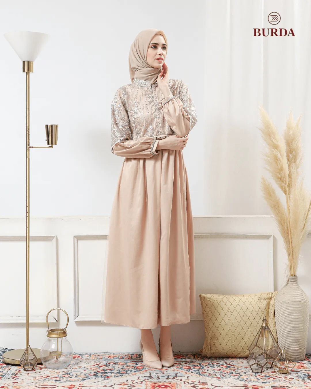 Women's Gold Party Dress