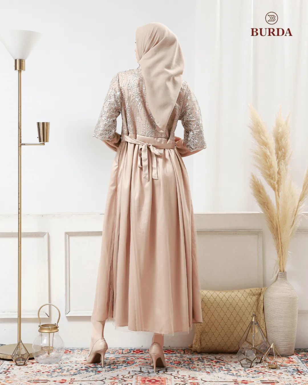 Women's Gold Party Dress
