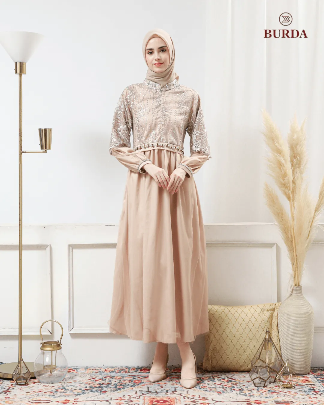 Women's Gold Party Dress