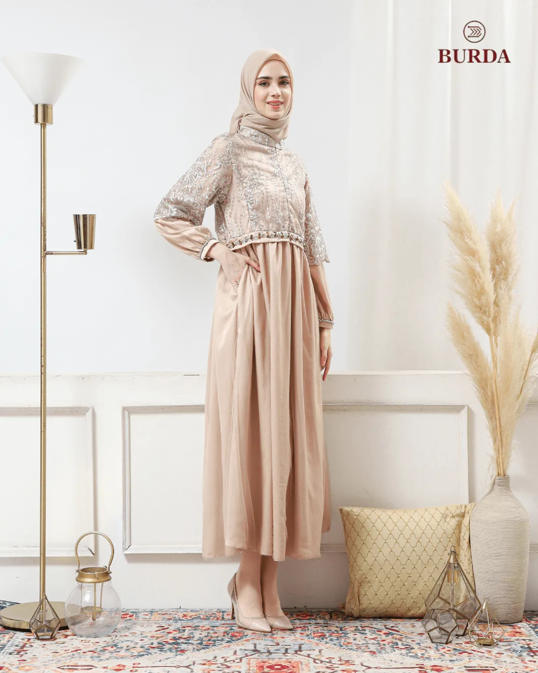 Women's Gold Party Dress