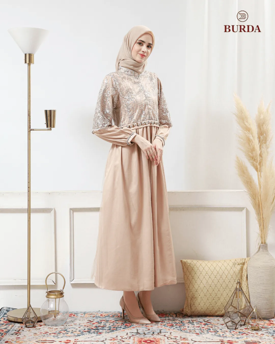Women's Gold Party Dress