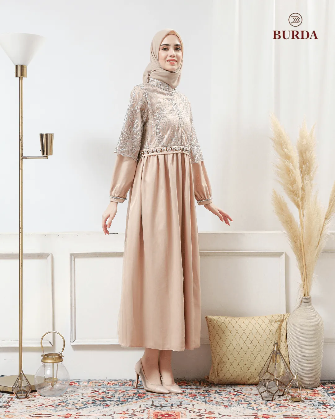Women's Gold Party Dress