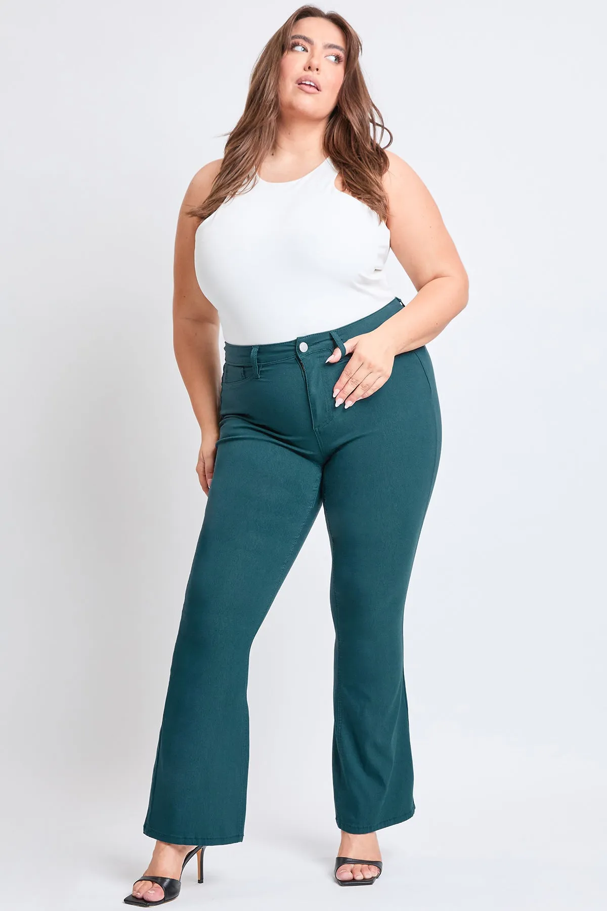 Women's Plus Size Hyperstretch Flare Pants