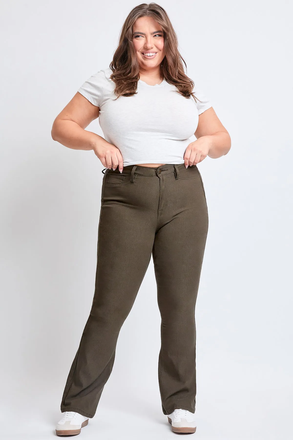 Women's Plus Size Hyperstretch Flare Pants